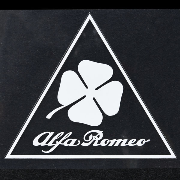 Alfa Romeo Quadrifoglio Sticker(Clear Base)