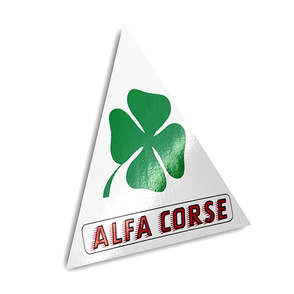 Alfa Corse Sticker (Triangle/S)