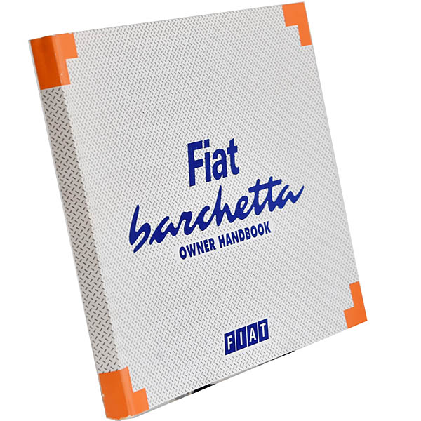 FIAT Genuine Barchetta Owner's Manual (1995-2000)