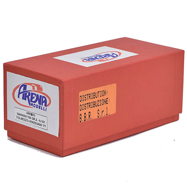 1/43 GIANNINI 700 GR.2 TOLMEZZO-VERZEGNIS 1977 Miniature Model