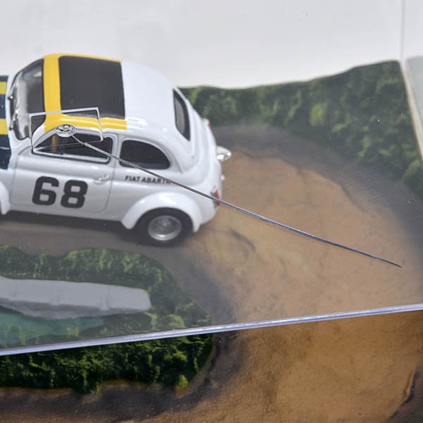 1/43 FIAT500 Story Collection No.28 FIAT Abarth 695SS Assetto Corsa Miniature Model