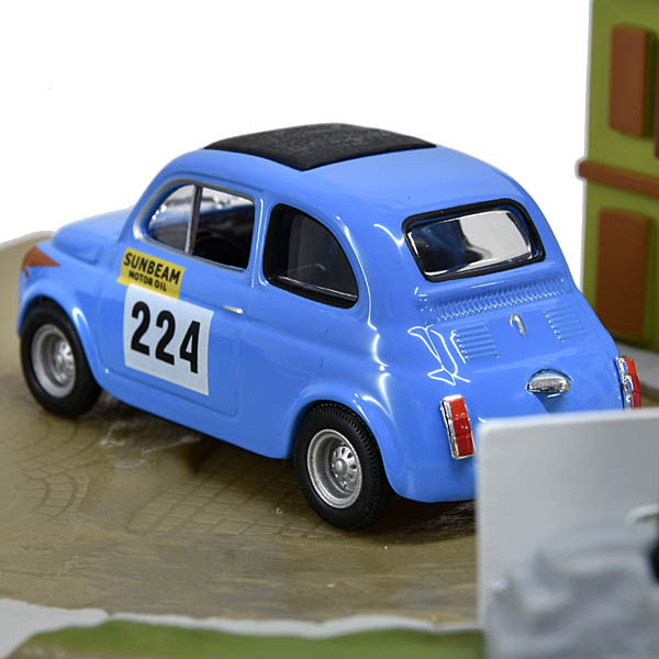 1/43 FIAT500 Story Collection No.29 Fiat Abarth 595 Gattafoni Miniature Model