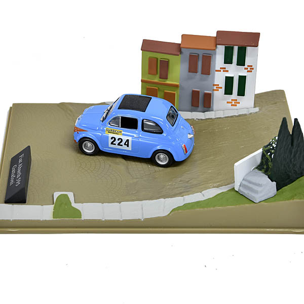 1/43 FIAT500 Story Collection No.29 Fiat Abarth 595 Gattafoni Miniature Model