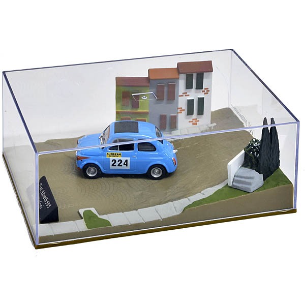 1/43 FIAT500 Story Collection No.29 Fiat Abarth 595 Gattafoni Miniature Model