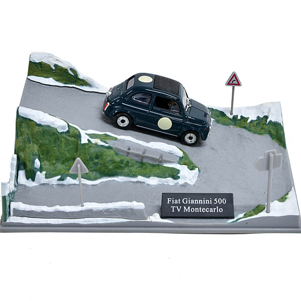 1/43 FIAT 500 Story Collection No. 15 Fiat Giannini 500 TV Monte Carlo Miniature Model