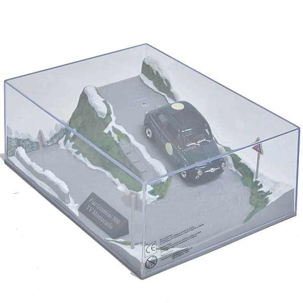 1/43 FIAT 500 Story Collection No. 15 Fiat Giannini 500 TV Monte Carlo Miniature Model