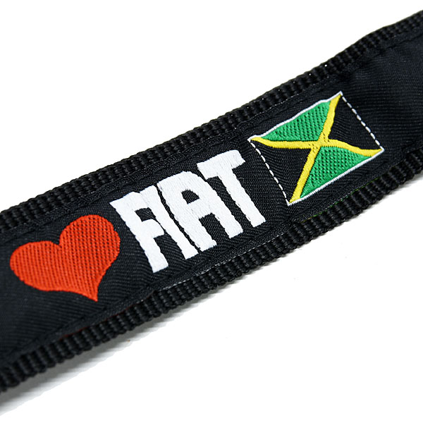 LOVE FIAT-JAMAICA Bobsleigh Team Neck Strap 