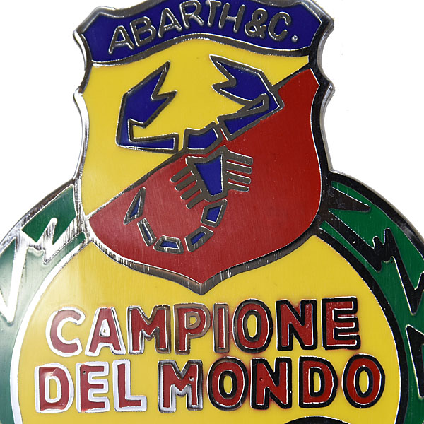 ABARTH CAMPIONE DEL MONDO Emblem(Cloisonne)(Type-C) 