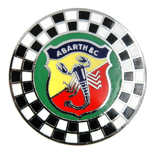 ABARTH Emblem(Round/Checker)