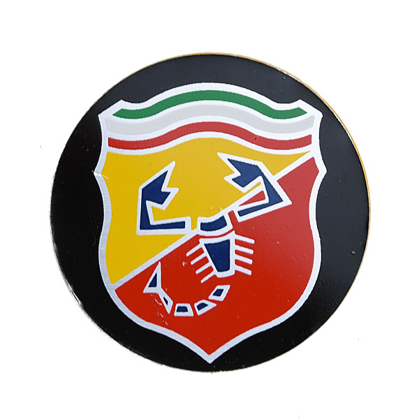 ABARTH Aluminum Emblem(Round)