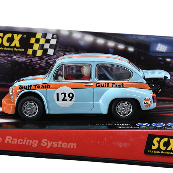 1/32 Fiat 600 Abarth Gulf Slot Car by SCX
