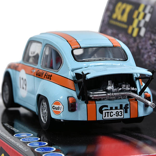 1/32 Fiat 600 Abarth Gulf Slot Car by SCX