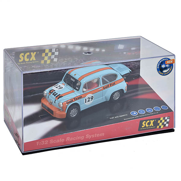 1/32 Fiat 600 Abarth Gulf Slot Car by SCX