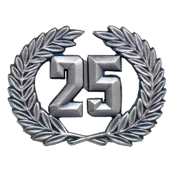Lamborghini 25th Anniversary Emblem