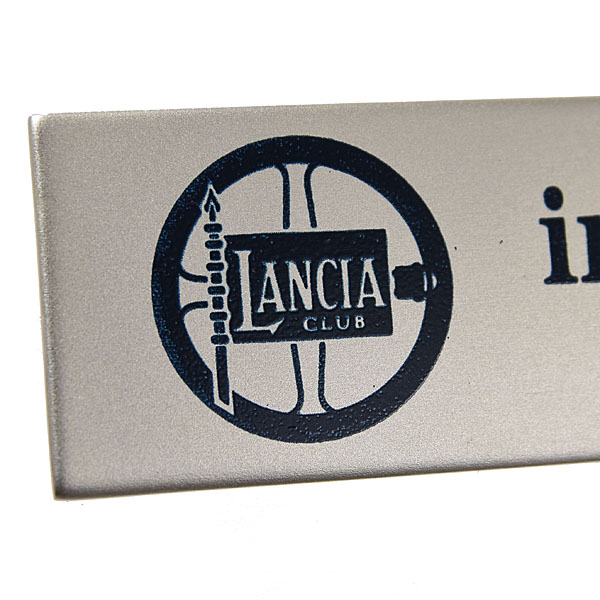 LANCIA Delta HF Integrale Lancia Club Version Badge for Interior
