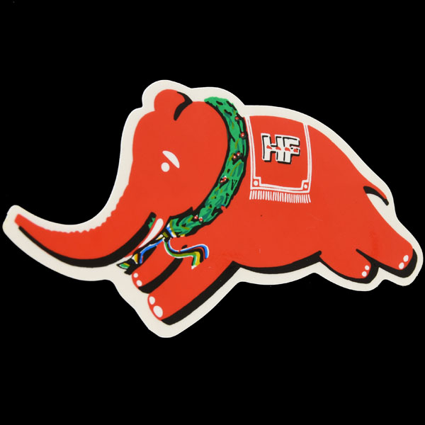 LANCIA Flying Elephant Sticker