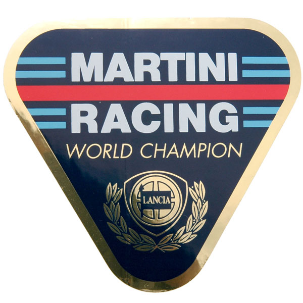 MARTINI RACING-LANCIA ワールドチャンピオンステッカー (Large)
