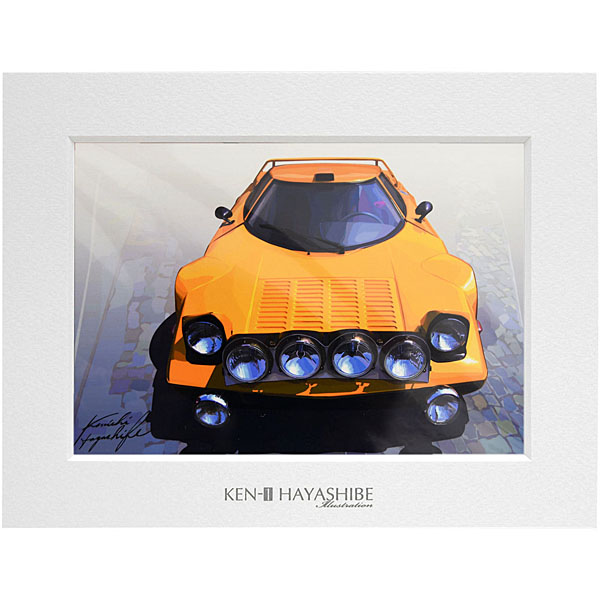 LANCIA Stratos Illustration by Kenichi Hayashibe