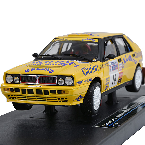 1/18 LANCIA Delta HF Integrale 16V Lombard RAC Rally 1990 Miniature Model