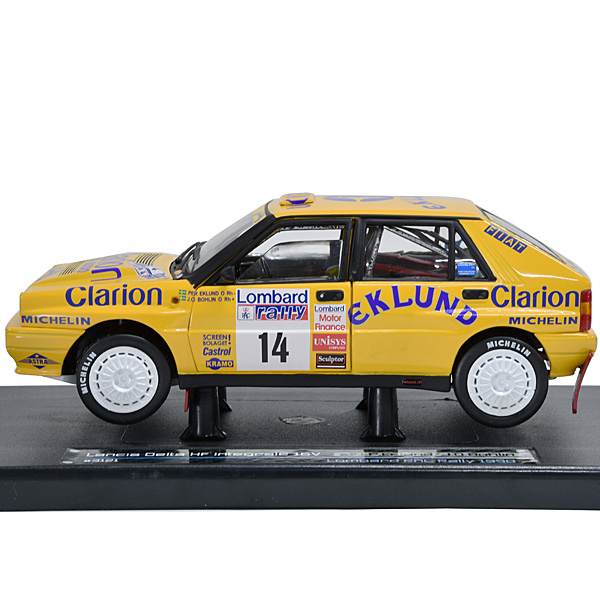 1/18 LANCIA Delta HF Integrale 16V Lombard RAC Rally 1990 Miniature Model