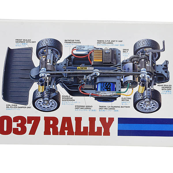 1/10 LANCIA 037 Rally Tamiya Electric RC Car Kit
