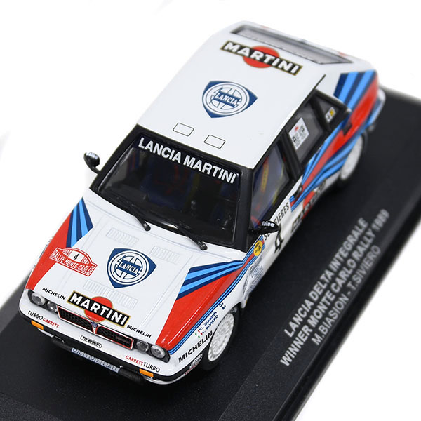 1/43 LANCIA Delta integrale 1989 Rally Monte Carlo Winner Miniature Model