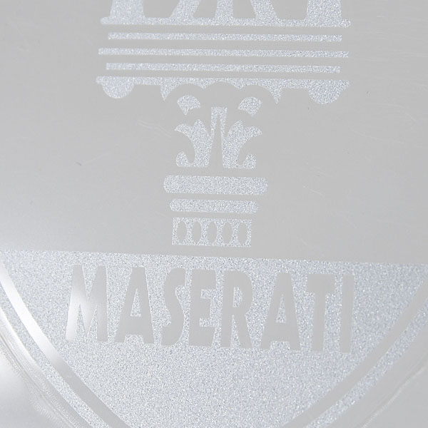 MASERATI Emblem Sticker(Silver)