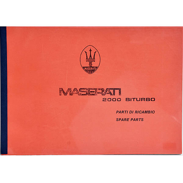 MASERATI BITURBO 2000 Parts Manual(Copy)
