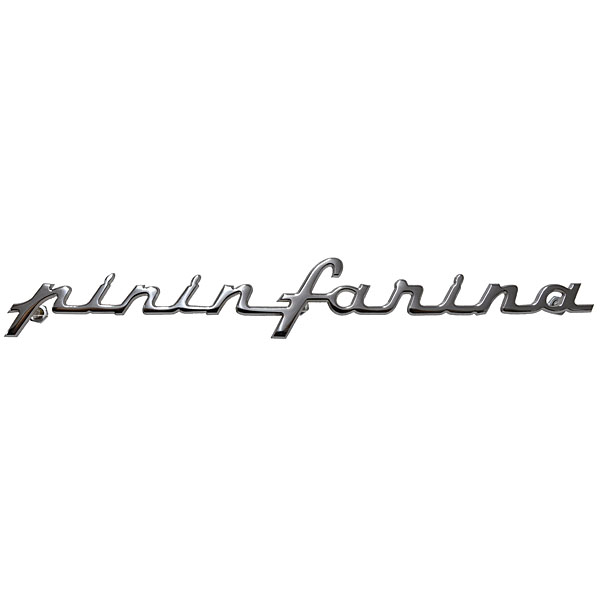 Pininfarina Script Emblem
