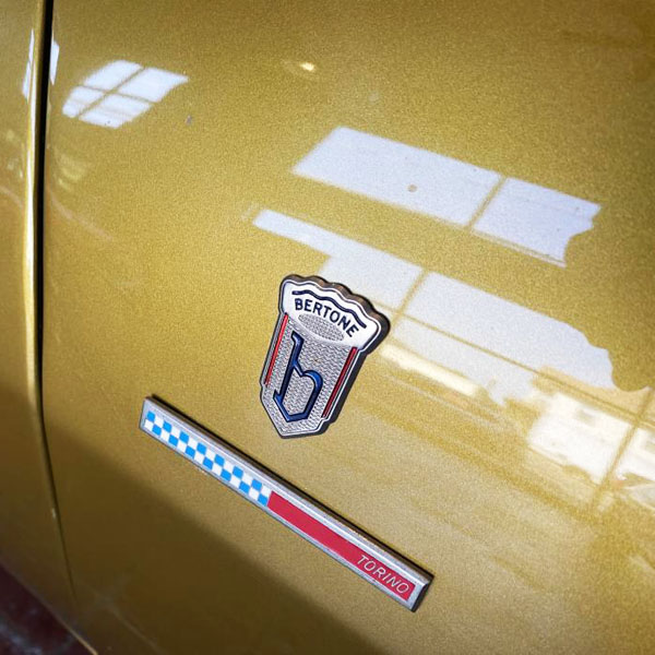 FIAT850 Sport Spider Bertone Emblem
