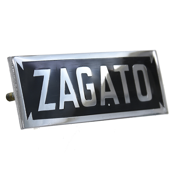 ZAGATO Script Plate