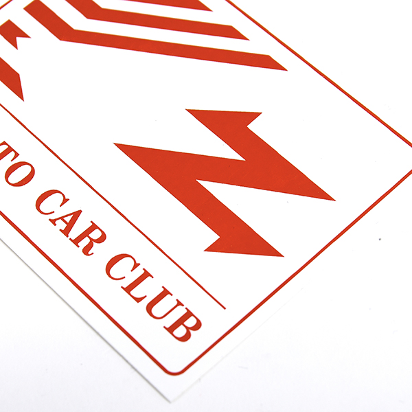 ZAGATO CAR CLUB ITALIA Sticker