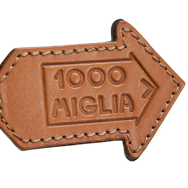 1000 MIGLIA Leather Keyring