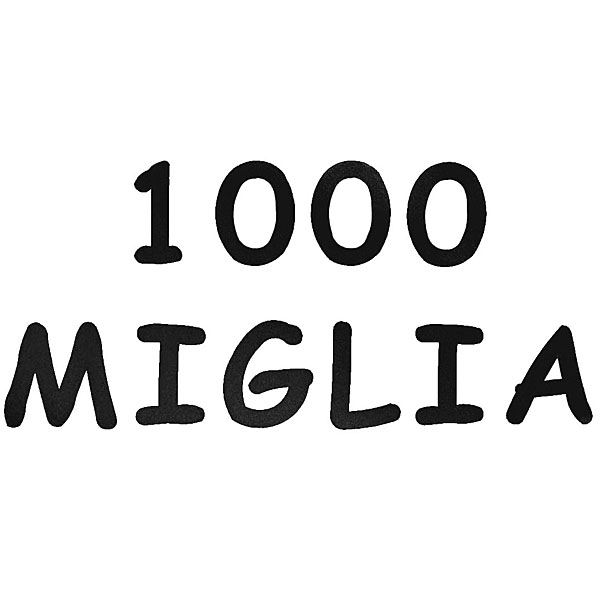 1000 MIGLIA Logo Sticker