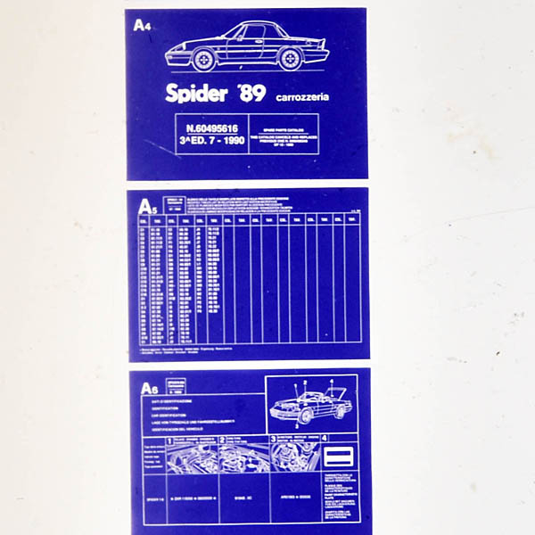 Alfa Romeo Spider89�ѡ��ĥޥ˥奢��ޥ������ե��å���(Body��) 