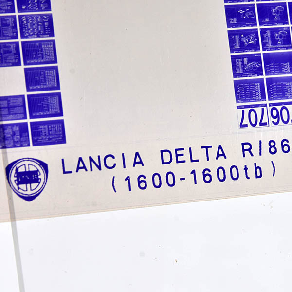 LANCIA DELTA 93 Parts Manual Microfish (Body/Mechanical Components)