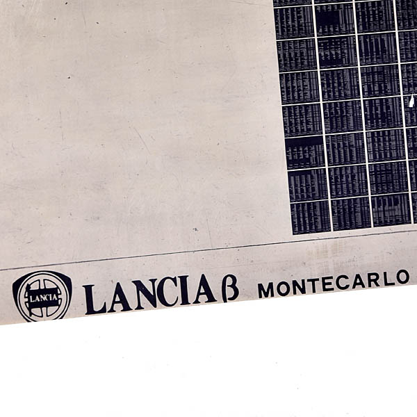 LANCIA Beta Montecarlo Parts Manual Microfish (Body/Mechanical Components)