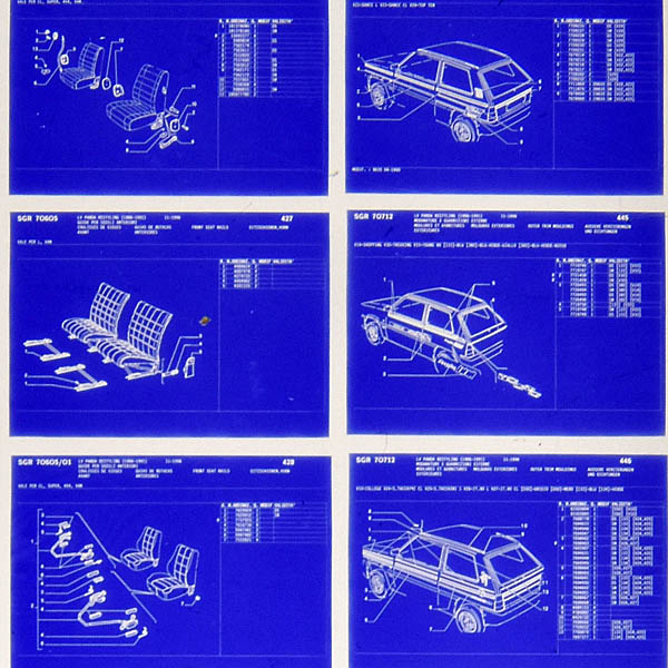 FIAT PANDA(750-1000)�ѡ��ĥޥ˥奢��ޥ������ե��å���(2����)