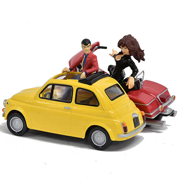 FIAT 500 Lupin III Figure Set - Torutoru Ai Item DX -