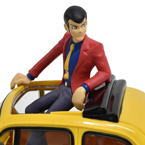FIAT 500 Lupin III Figure Set - Torutoru Ai Item DX -