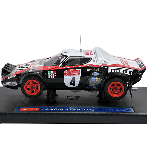 1/18 LANCIA STRATOS Rally Sanremo 1978 Miniature Model