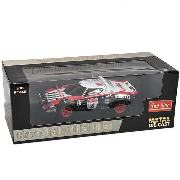 1/18 LANCIA STRATOS Rally Sanremo 1978 Miniature Model