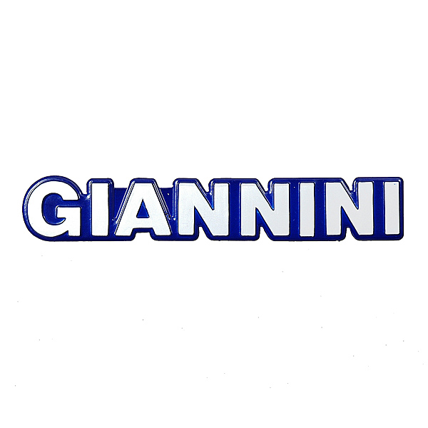 GIANNINI Logo Aluminum Emblem(Small)