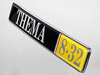 LANCIA THEMA 8.32 Rear Emblem
