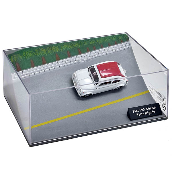1/43 FIAT500 Story Collection No.32 FIAT 595 ABARTH Trofeo Rigido Miniature Model