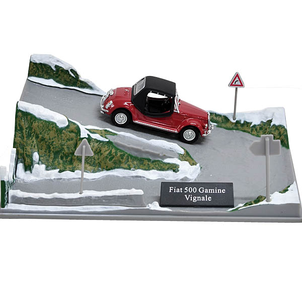 1/43 FIAT500 Story Collection N.33 FIAT 500 Gamine Vignale Miniature Model