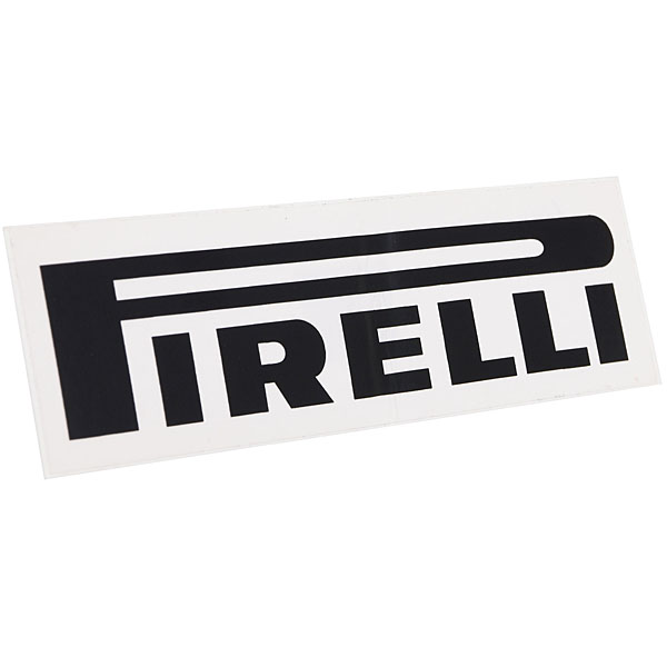 PIRELLI Logo Sticker(Black/Clear Based)