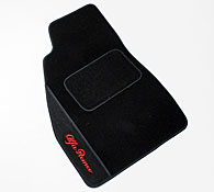 Alfa Romeo GTV/Spider Floor Mats(Black/LHD)