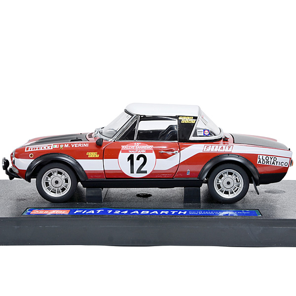 1/18 FIAT 124ABARTH Rally Sanremo 1973 Miniature Model