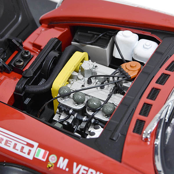 1/18 FIAT 124ABARTH Rally Sanremo 1973 Miniature Model